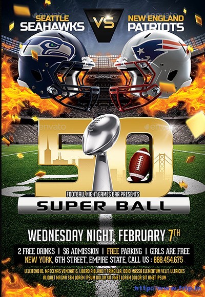 Super Bowl Party Flyer Template Luxury 50 Best Super Bowl Flyer Print Templates 2016