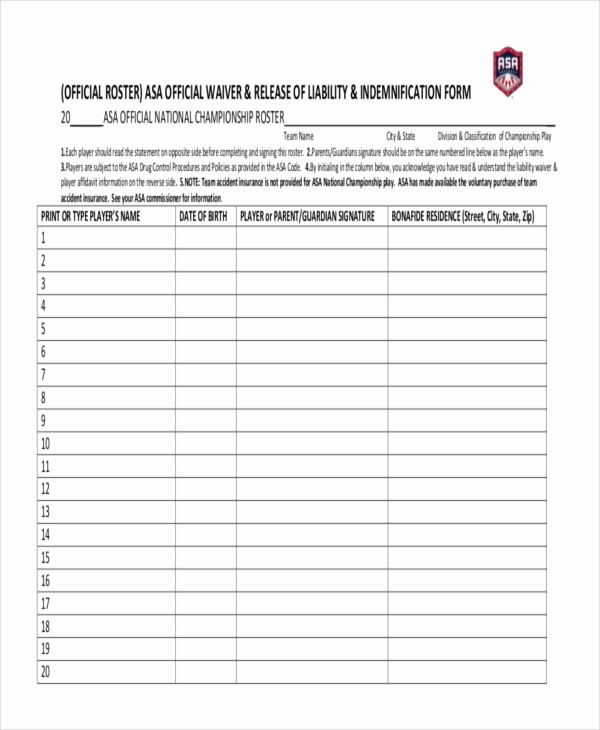 T Ball Snack Schedule Template Unique T Ball Roster Template Kenindle fortzone