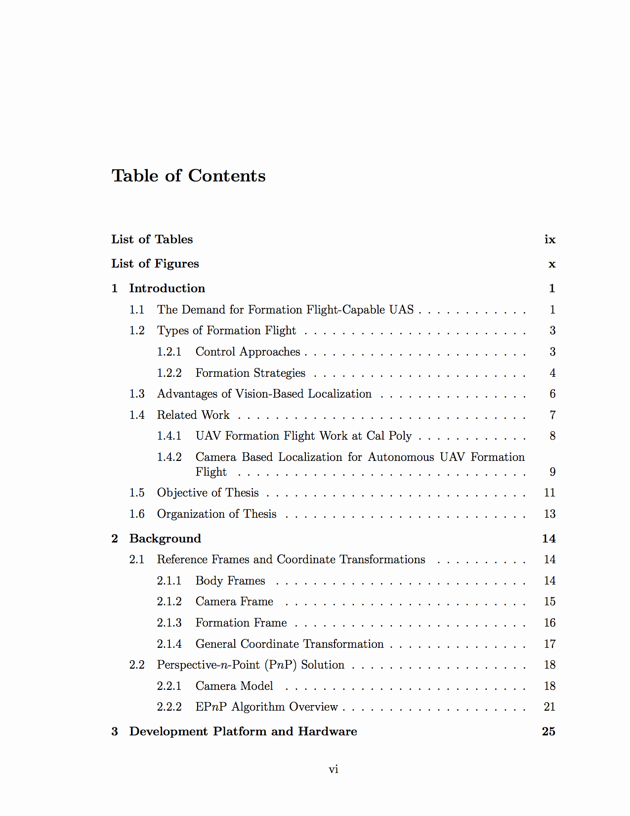 Table Of Contents Sample Page Awesome Chapters Modifying formatting Of Table Of Contents