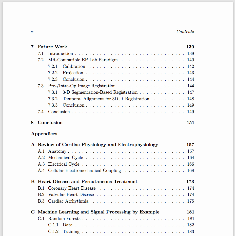 Table Of Contents Sample Page Unique Essay Table Contents Example