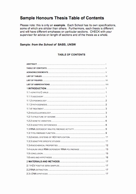 Table Of Contents Template Pdf Awesome 20 Table Of Contents Templates and Examples Free