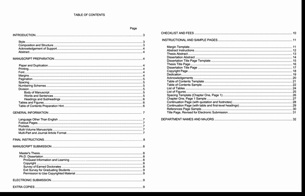 Table Of Contents Template Pdf Luxury 18 Table Of Contents Templates with Guide On How to Create