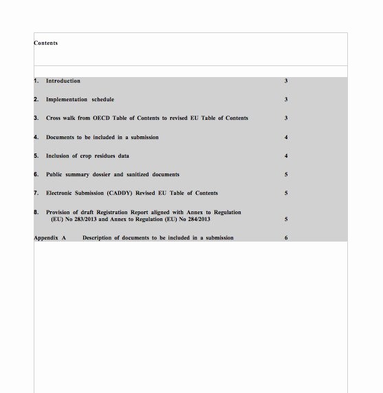 Table Of Contents Template Pdf Luxury 20 Table Of Contents Templates and Examples Template Lab