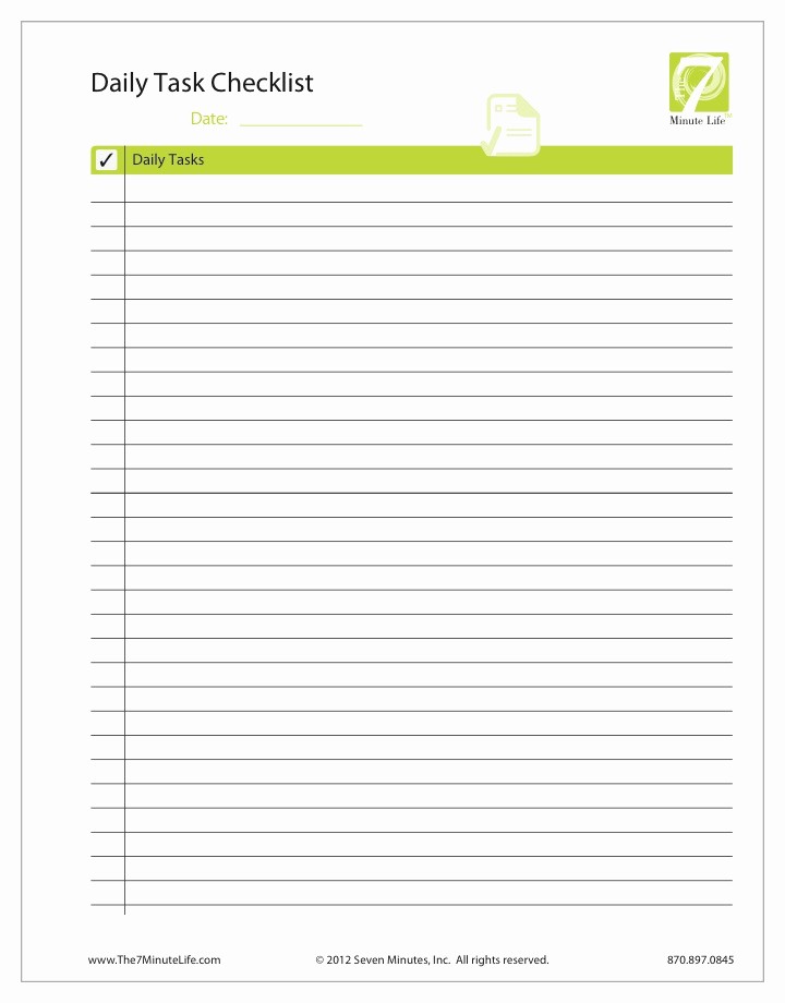 Task to Do List Template Fresh Downloadable Daily to Do List Worksheet