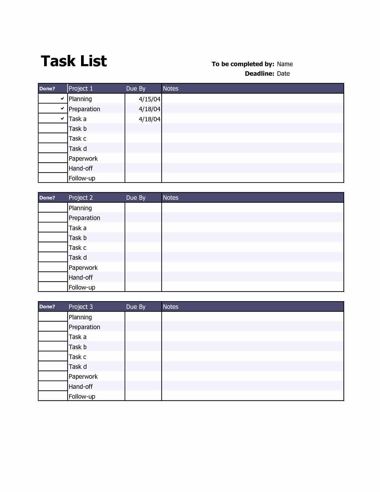 Task to Do List Template Fresh Employee Task List Portablegasgrillweber