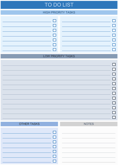 Task to Do List Template Luxury to Do List Templates for Excel