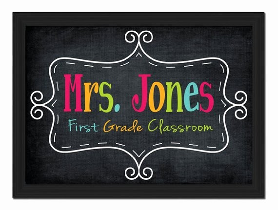 Teacher Name Signs for Classroom Luxury Unavailable Listing On Etsy