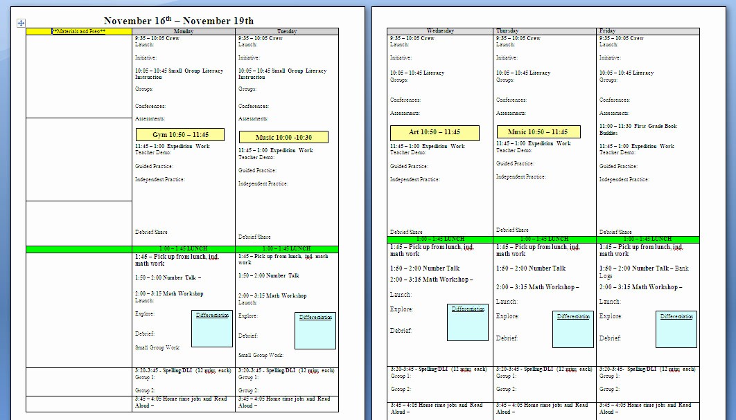 Teacher Weekly Lesson Plan Template Inspirational Ms Houser Tag Archive