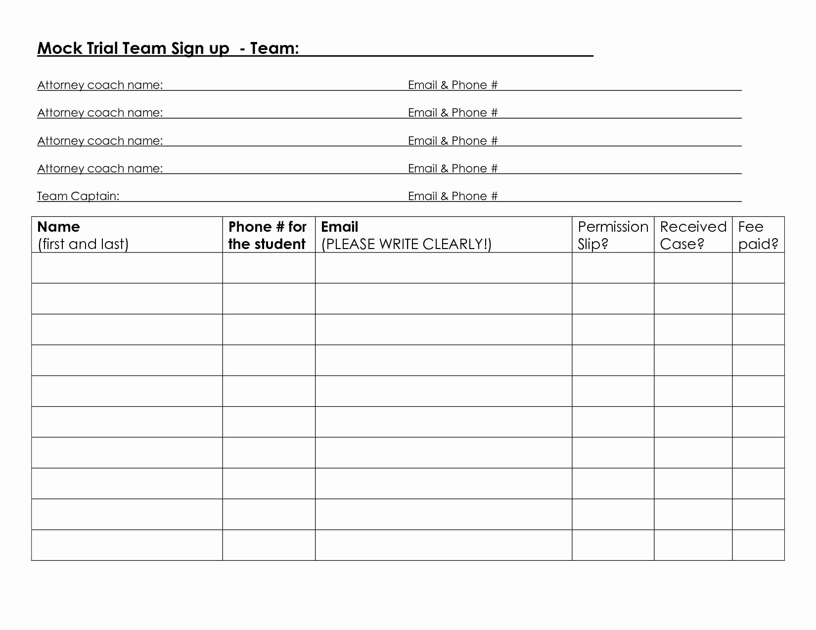 Team Snack Sign Up Sheet New Best S Of Team Sign Up Sheet Printable Blood