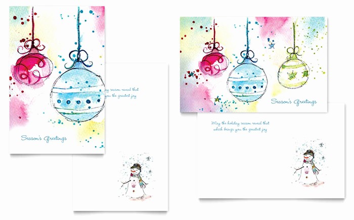Template for A Birthday Card Inspirational Whimsical ornaments Greeting Card Template Design