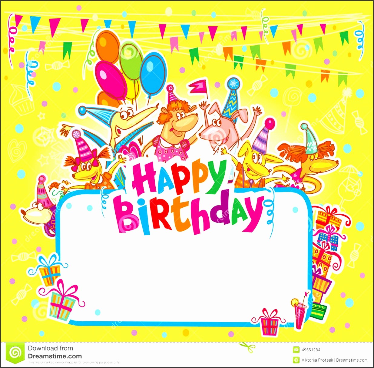 Template for A Birthday Card Unique 5 Happy Birthday Card Template Free Download