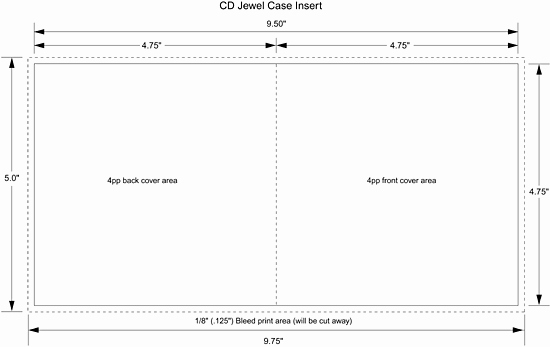 Template for Dvd Case Insert Beautiful Jewel Case Insert Cd Template for Cd Duplication and Cd