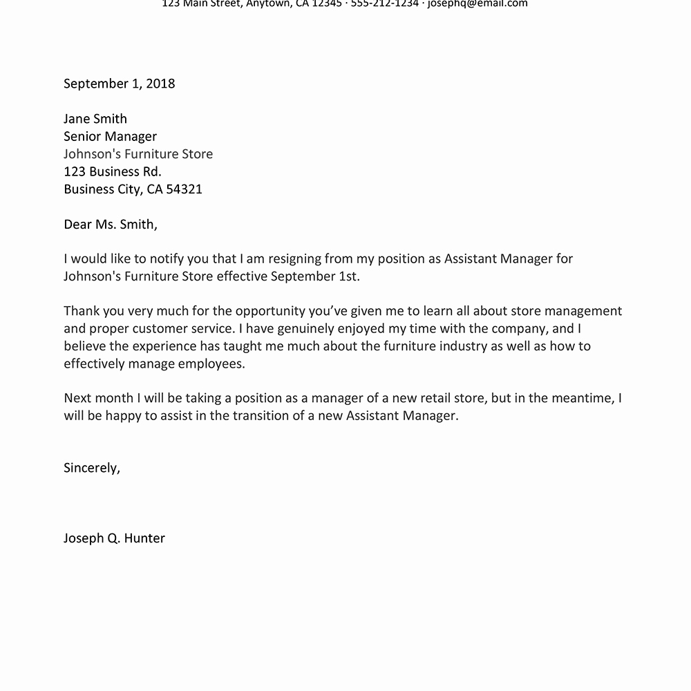 Template for Letter Of Resignation Beautiful Tips for Writing A Letter Of Resignation with Samples