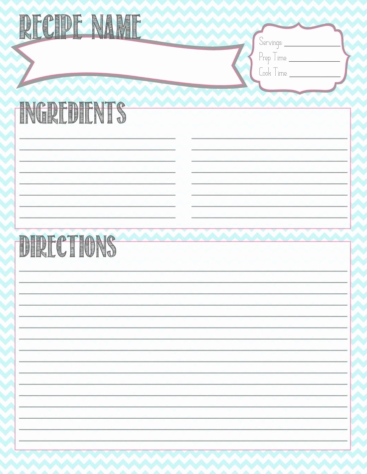 Template for Recipes Full Page Inspirational Best 25 Recipe Templates Ideas On Pinterest