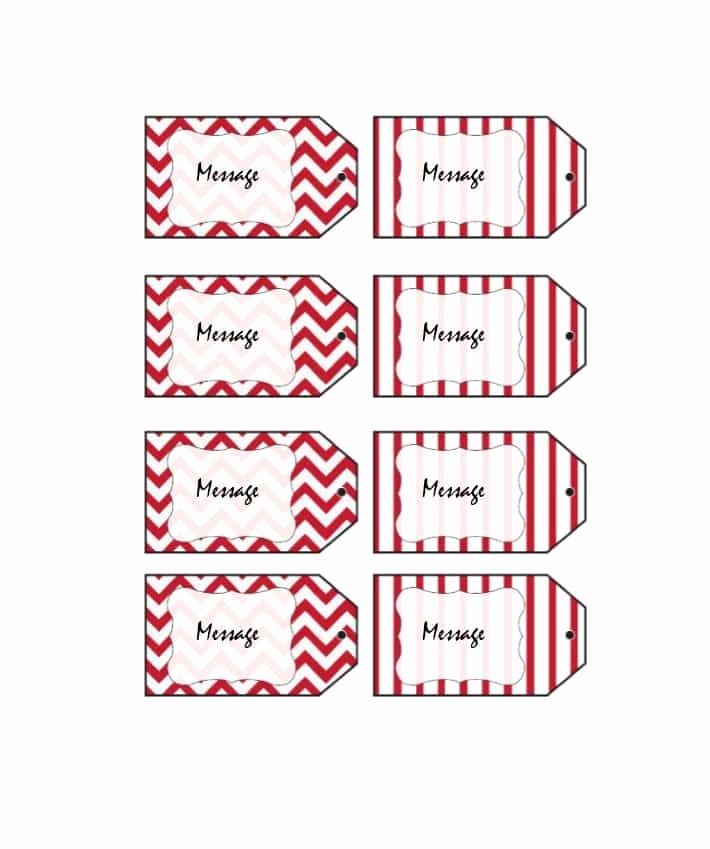 Template for Tags for Gifts Lovely 44 Free Printable Gift Tag Templates Template Lab