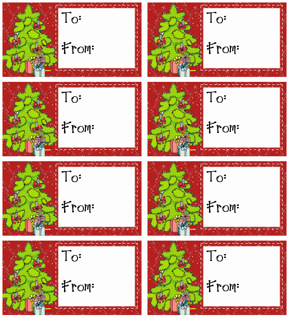 Template for Tags for Gifts Lovely Christmas Gift Tag Templates Printable
