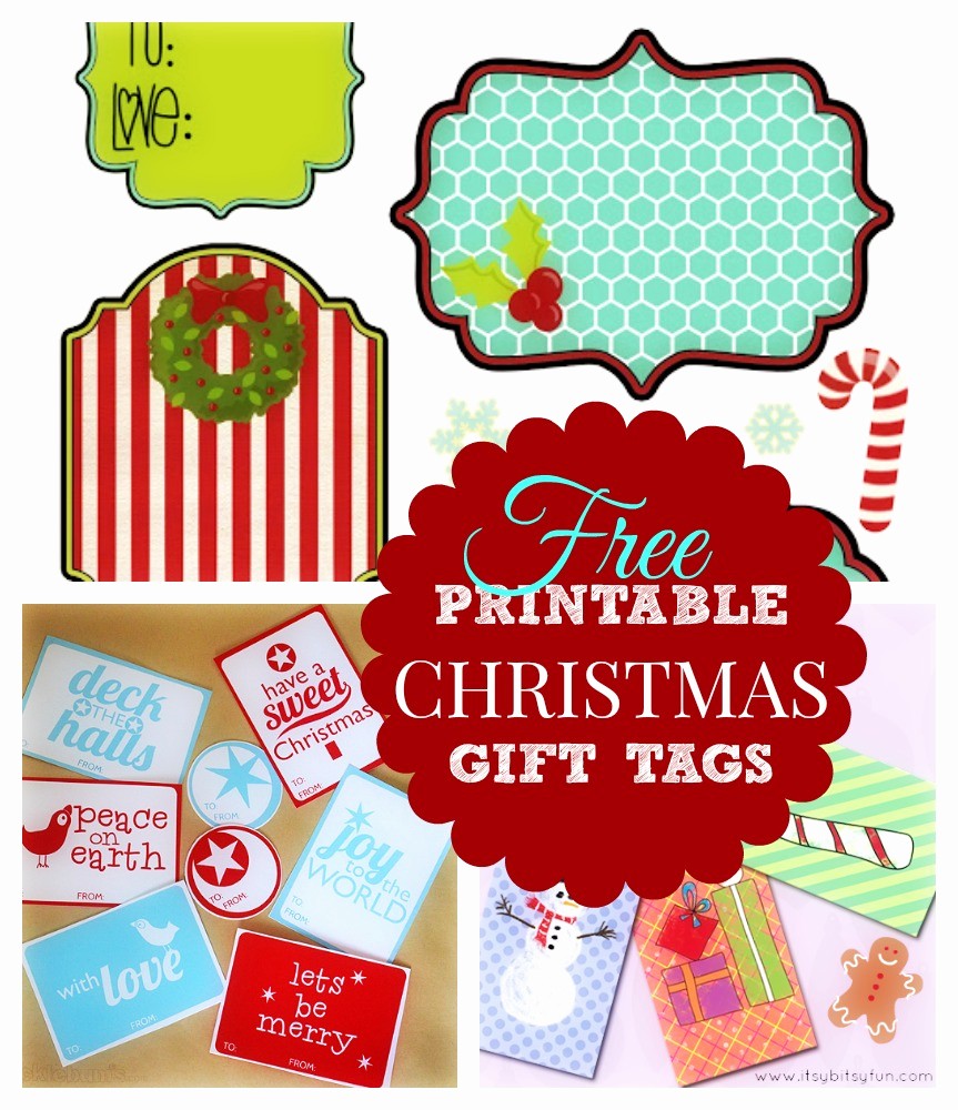 Template for Tags for Gifts New Printable Christmas Gift List What Mommy Does