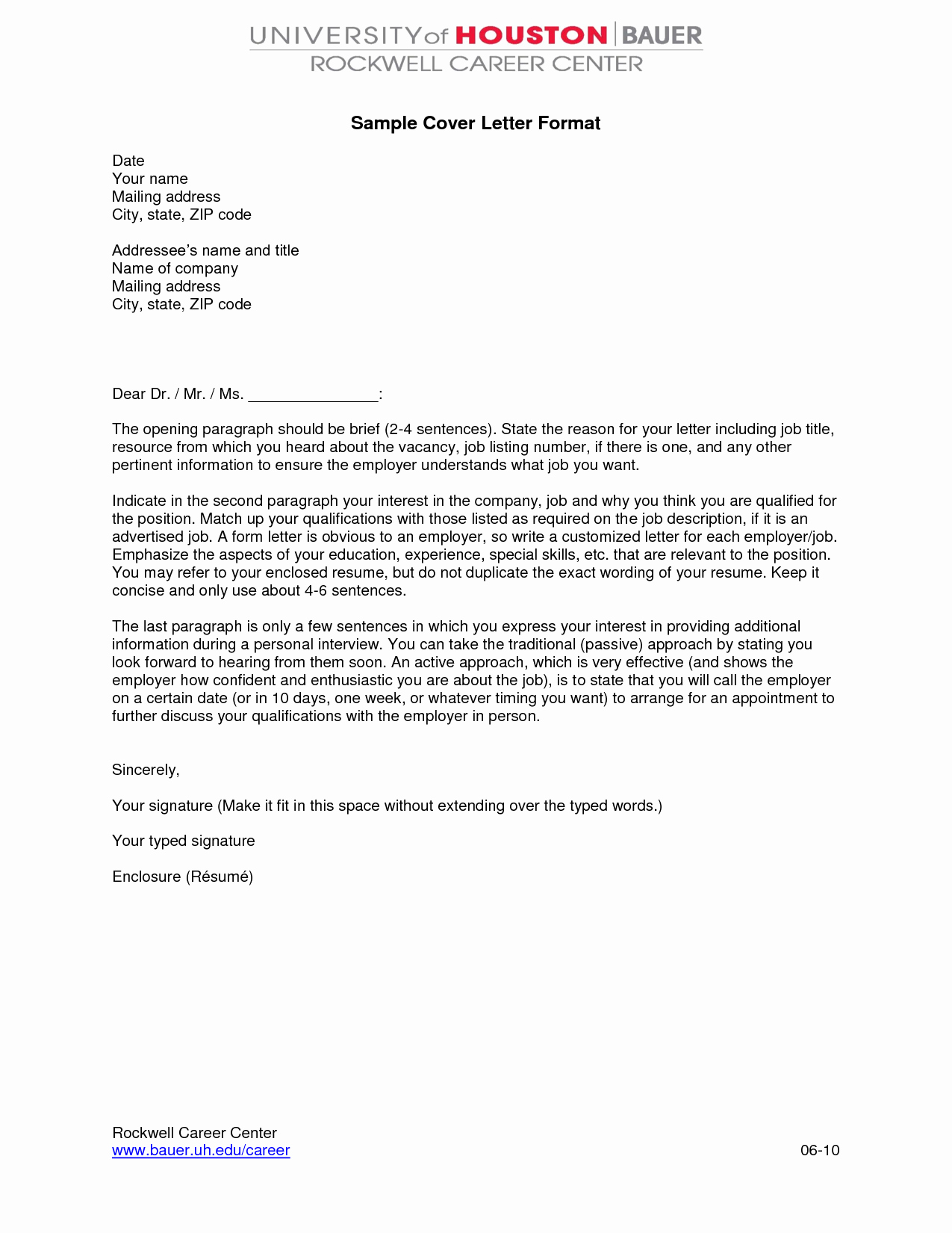Template Of A Cover Letter Awesome Cover Letter format Creating An Executive Cover Letter