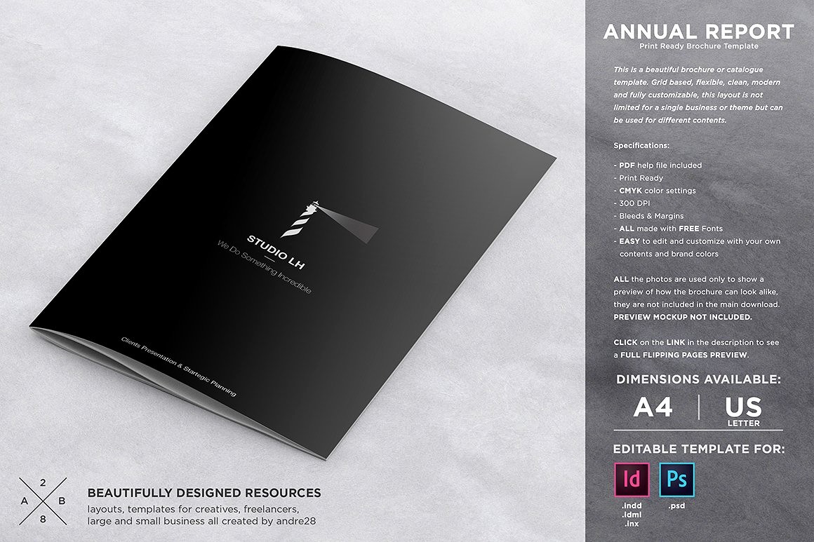 Templates for Flyers and Brochures Inspirational Annual Report &amp; Brochure Template Brochure Templates