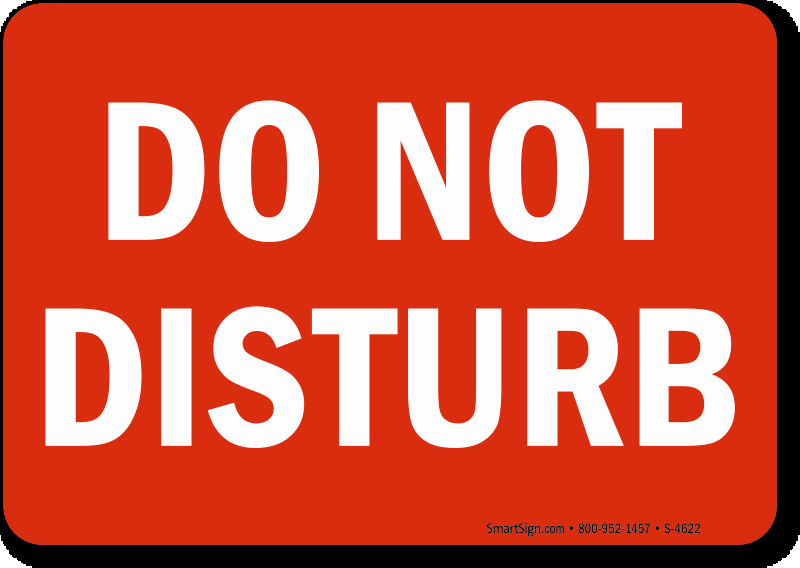 Testing In Progress Sign Pdf Best Of Do Not Disturb Sign Red On White 3 5 X 5 to 12 X 18