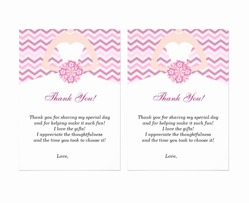 Thank You Card Template Free Best Of 30 Free Printable Thank You Card Templates Wedding