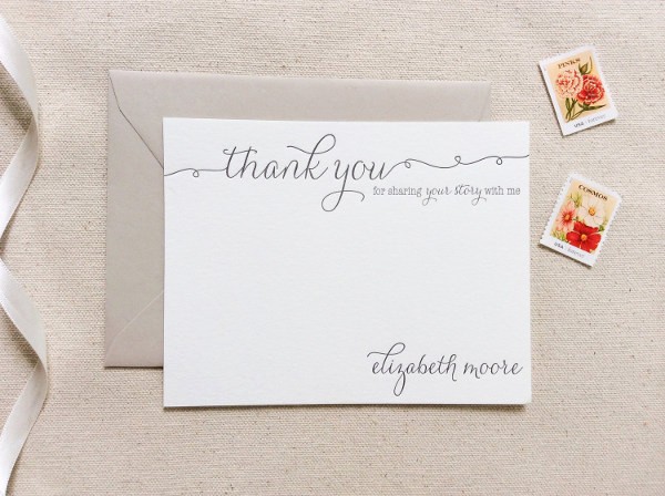 Thank You Note Card Template Fresh Thank You Card Templates Free Sample Example format