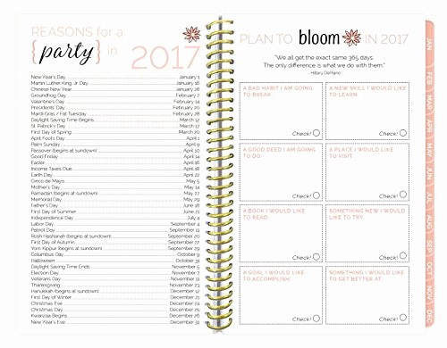 The Office Daily Calendar 2017 Awesome Bloom Daily Planners 2017 Calendar Year Daily Planner
