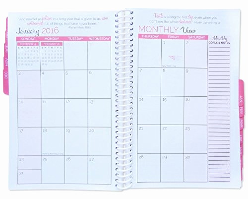 The Office Daily Calendar 2017 Inspirational Bloom Daily Planners 2017 Calendar Year Daily Planner