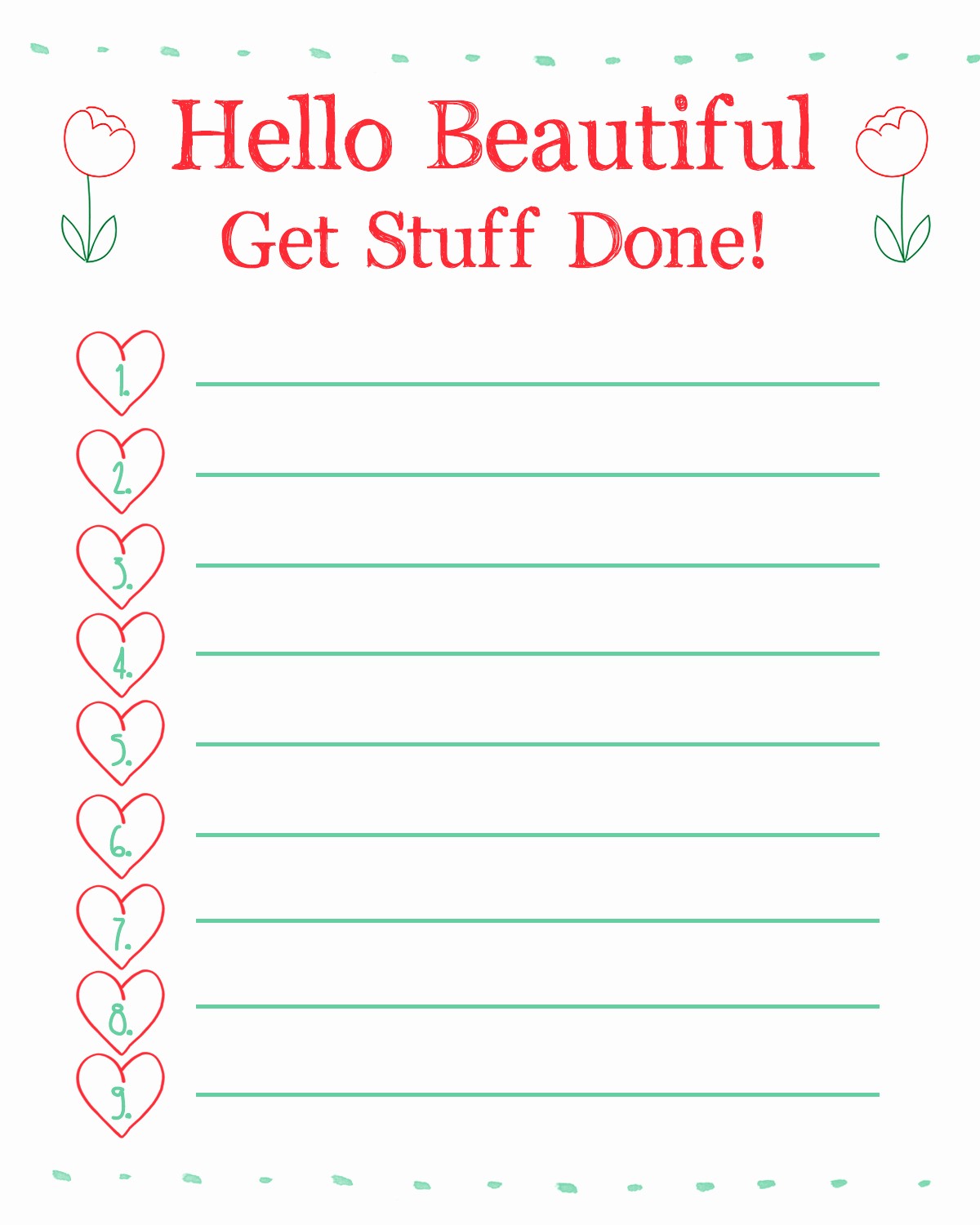 Things to Do Checklist Template Elegant 40 Printable to Do List Templates