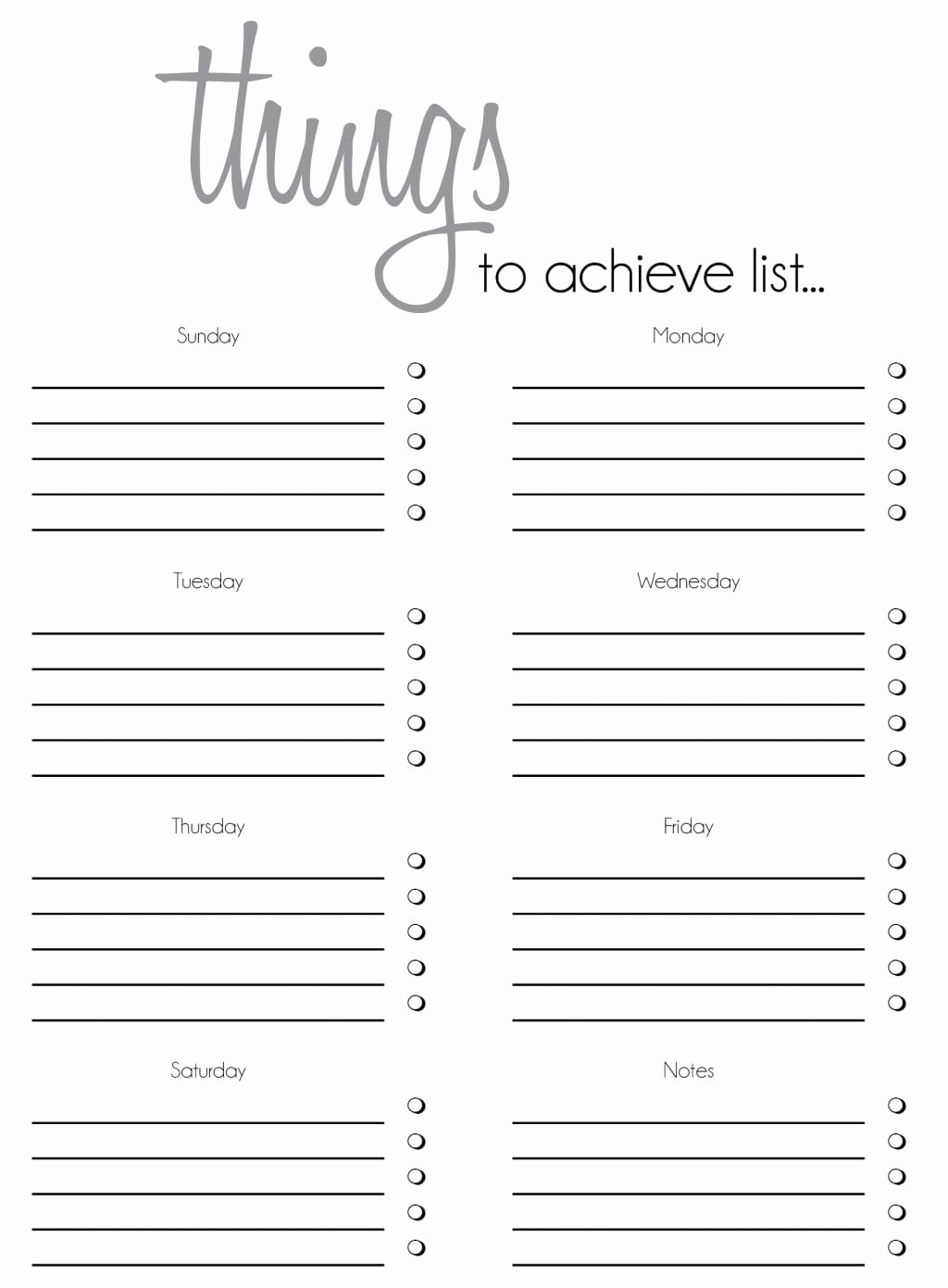 Things to Do Template Word Fresh 7 to Do List Templates Word Excel Pdf Templates