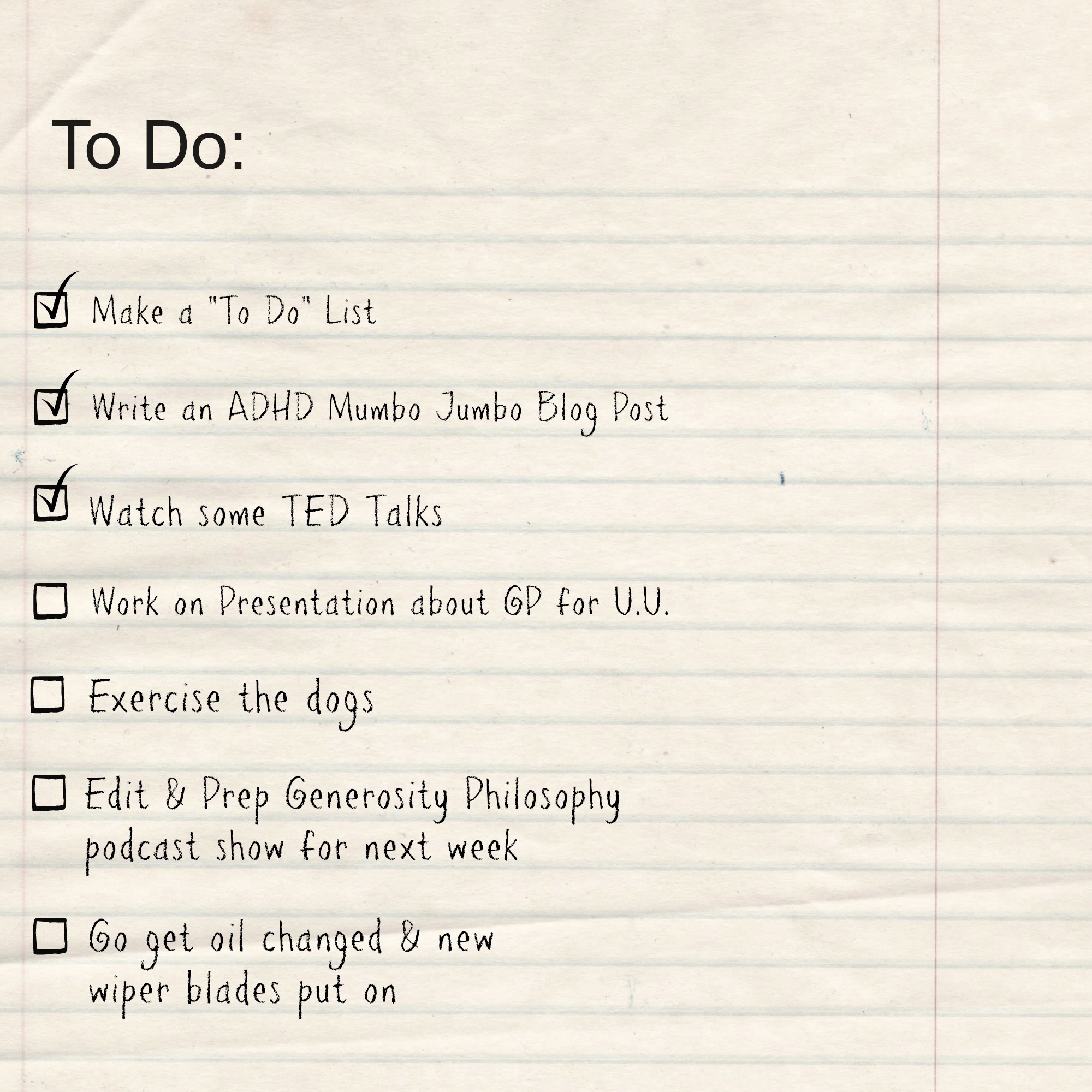 Things to Do today List Fresh the Dreaded “to Do” List