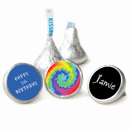 Tie Dye Happy Birthday Images Best Of Tie Dye Birthday Hershey S Kisses Candy assembled