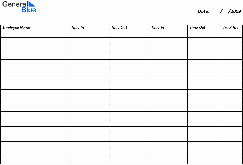 Time Card Templates Free Printable Unique Employee Time Sheet Free Downloademployee