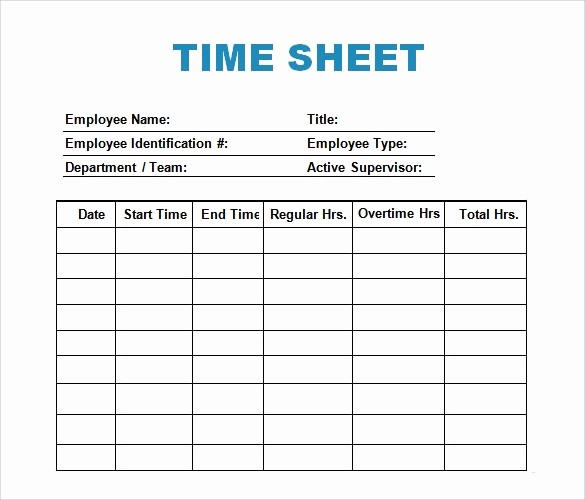 Time Log Sheet for Employees Beautiful 28 Log Templates