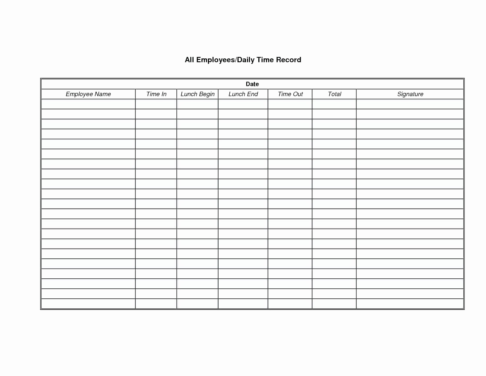 Time Log Sheet for Employees Elegant Contractor Spreadsheet Template