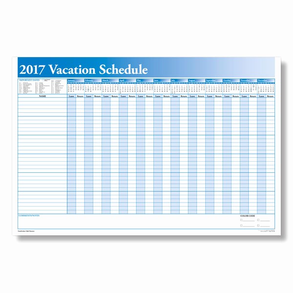 Time Off Calendar Template 2016 Luxury Schedule Employee Time F with A Yearly Vacation Scheduler