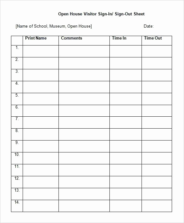 Timesheet Sign In and Out Fresh This Time In and Out Sheet Weekly Timesheet Pdf Build A