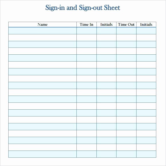 Timesheet Sign In and Out Lovely Free Employee Sign In Out Sheet Time Timesheet Calculator