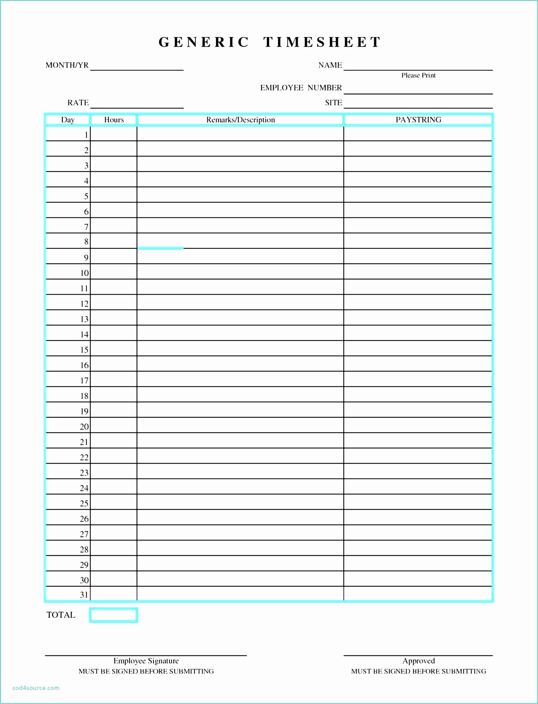 Timesheet Sign In and Out Luxury Weekly Timesheet Template Excel Excel Time Log Template