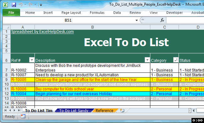 To Do List Excel Template Inspirational 8 to Do List Templates Word Excel Pdf formats