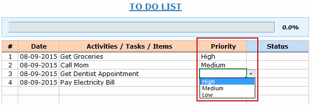 To Do List Excel Templates Elegant Excel to Do List Template [free Download]