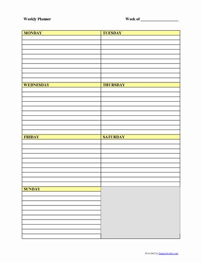 To Do List organizer Template Unique Weekly to Do List Template Pdf