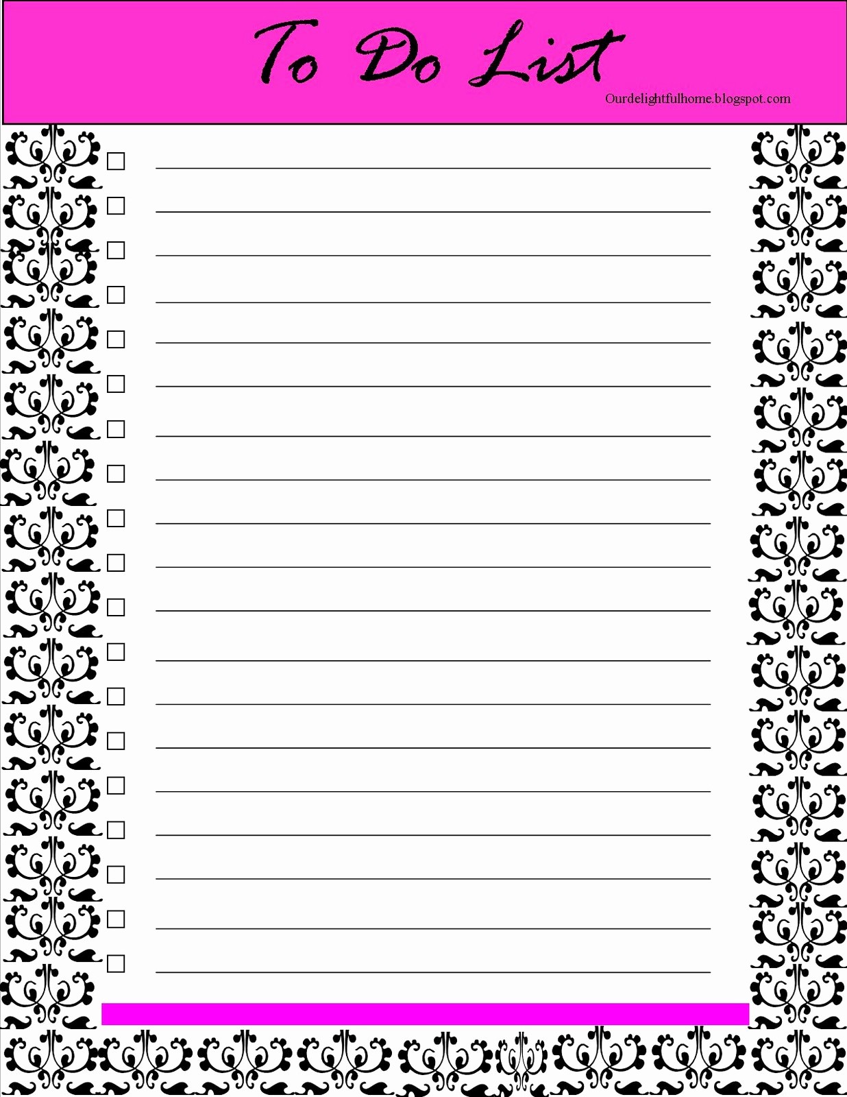 To Do List Templates Printable Lovely 6 Best Of to Do List Printable Editable Template
