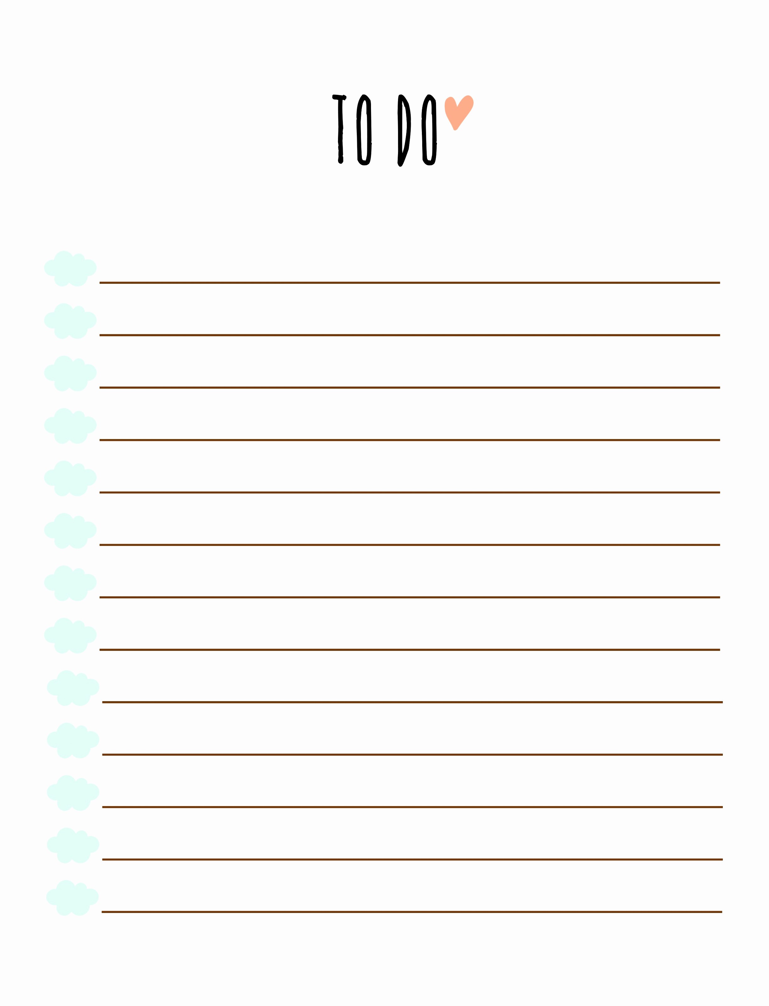 To Do List Word Doc Luxury 7 Daily to Do List Template for Word Tioru