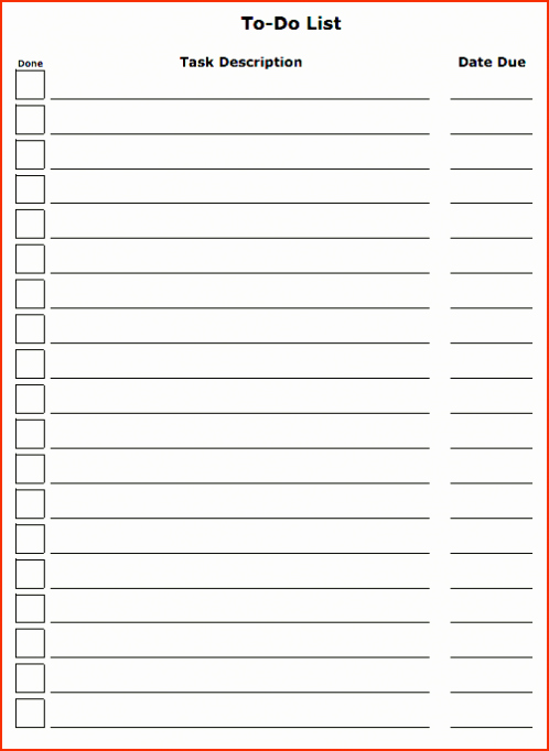 To Do Task List Template Elegant Daily Weekly Project Task List Template Excel Spreadsheet
