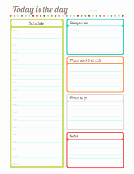 Today to Do List Template Luxury organizing Planner the Harmonized House Project