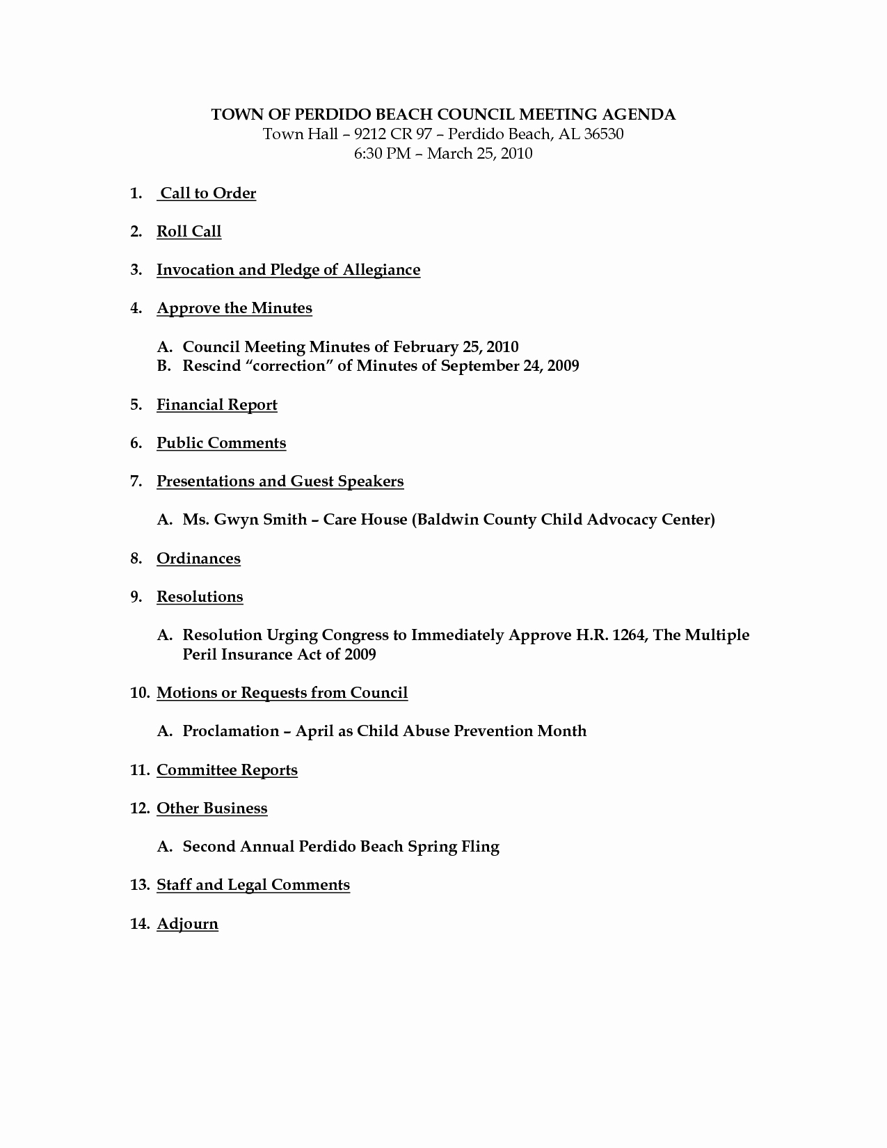 Town Hall Meeting Agenda Template New Agenda Template Category Page 8 Efoza