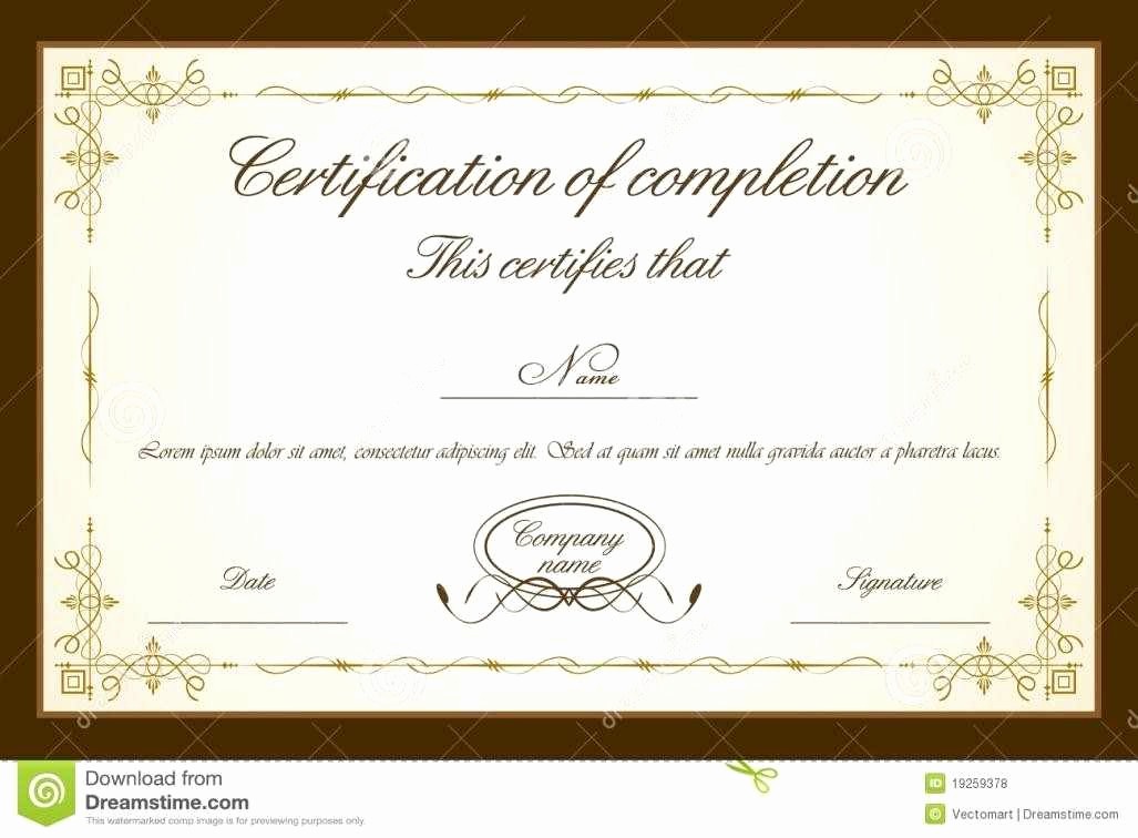 Training Certificates Templates Free Download Lovely Certificate Templates Psd Certificate Templates