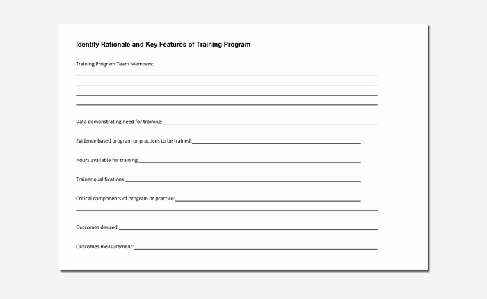 Training Course Outline Template Word Awesome Training Course Outline Template 24 Free for Word &amp; Pdf
