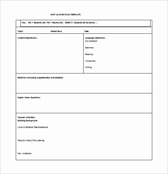 Training Lesson Plan Template Word New Blank Pe Lesson Plan Template Microsoft Word Templates